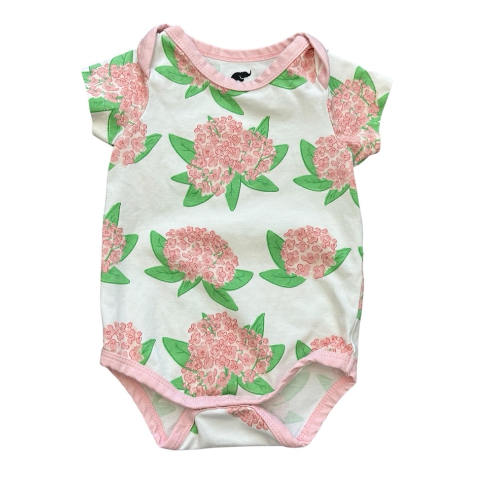Monica + Andy 3-6m Floral Baby Onesie